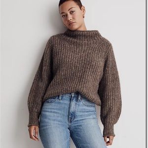 Madewell Loretto Mockneck Pullover Sweater